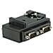 USB 2.0 to RS232 Adapter, for DIN Rail 4 Ports, Nero, 22,5 x 63,5 x 80,5 mm - Foto miniatura 1